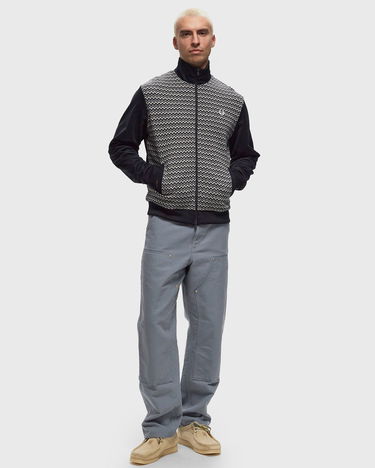 Sweater Fred Perry Knitted Panel Track Jacket Sort | J8559-608, 1