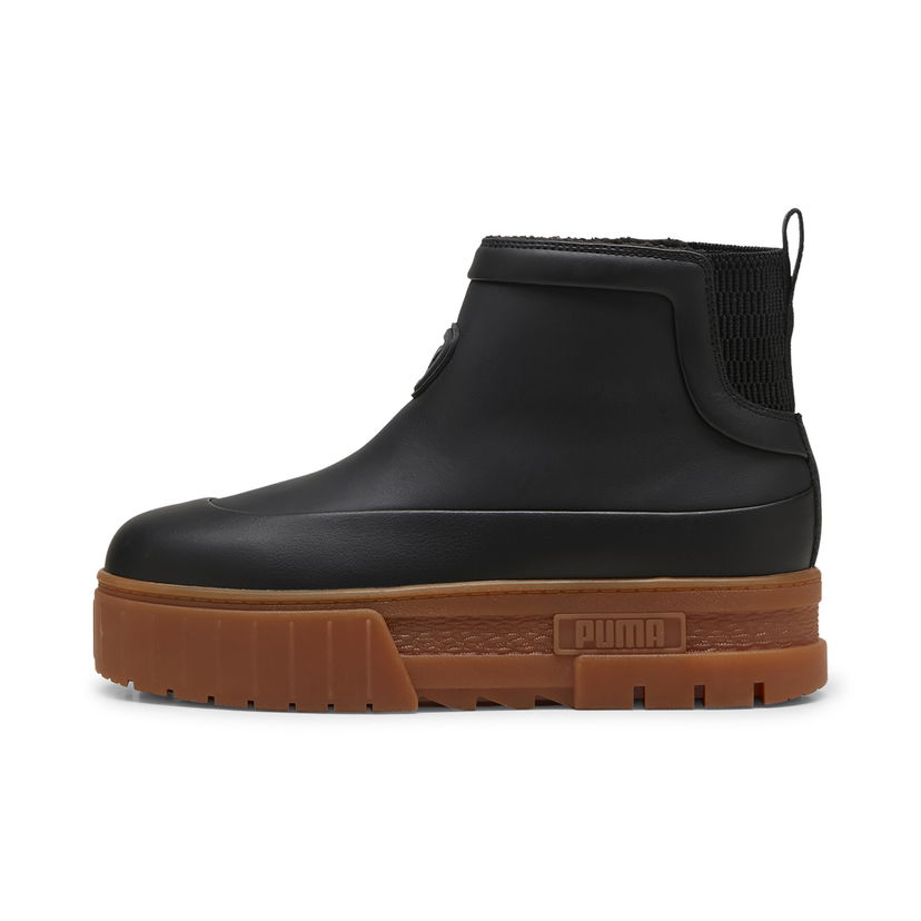 Sneakers og sko Puma Mayze Wellis Leather Mid Boots Sort | 398535_01
