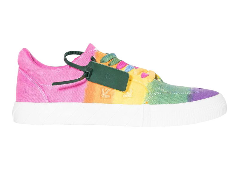 Sneakers og sko Off-White Vulc Low Tie Dye Multi Flerfarvet | OMIA085S22FAB0018400, 0