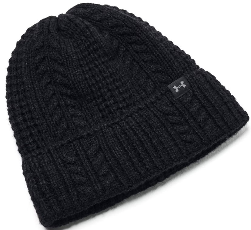 Hat Under Armour W Halftime Cable Knit Beanie Sort | 1386639-001