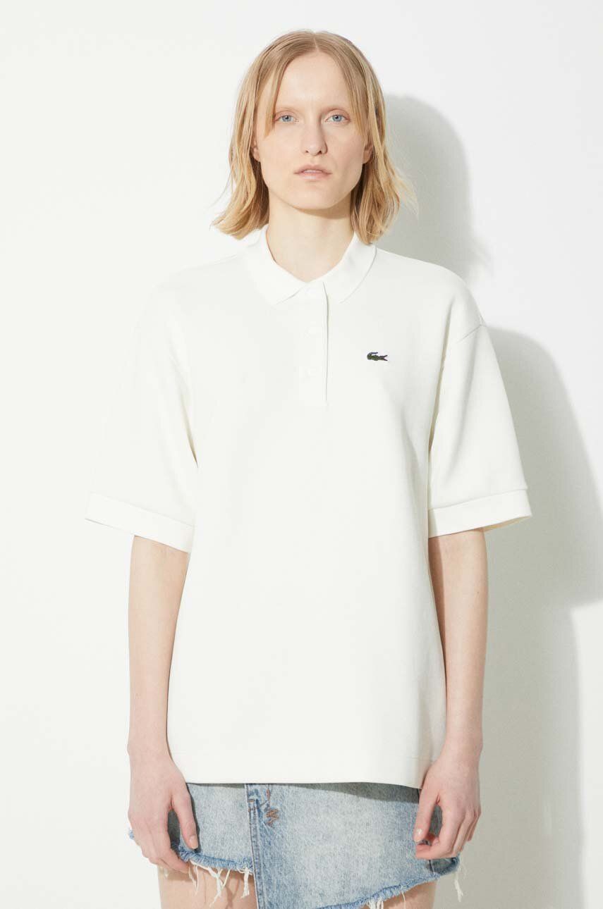 Polo skjorte Lacoste Polo Shirt Hvid | PF1660, 0