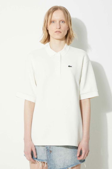 Polo skjorte Lacoste Polo Shirt Hvid | PF1660, 0