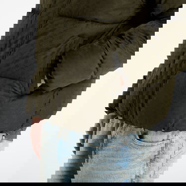 Puffer jakke DAILY PAPER Monogram Puffer Jacket Grøn | 2524008, 2