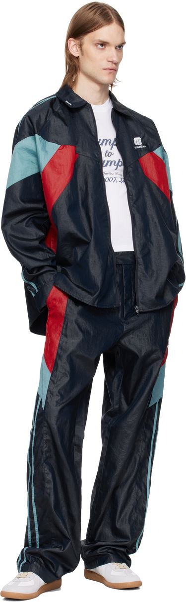 Vindjakke Martine Rose Martine Rose Shirt Track Jacket Mørkeblå | 172WP10504, 3