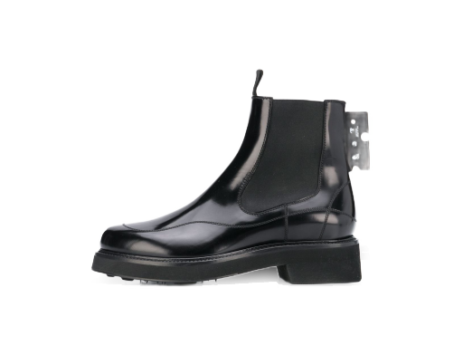 Sneakers og sko Off-White LEATHER ANKLE BOOTS Sort | OWIA243E20LEA0011000