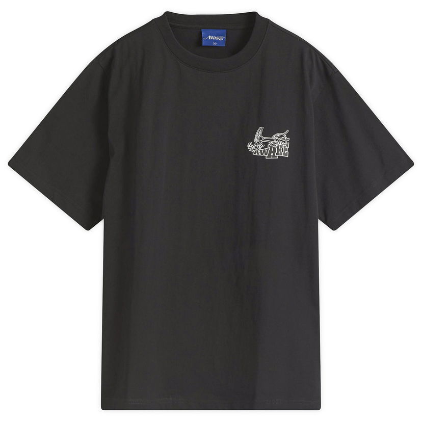 T-shirt Awake NY Awake NY Hammer Graphic Tee, Size Large Sort | AWK-SP25-TS003-BLK