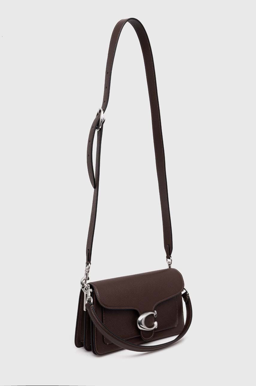 Håndtaske Coach Leather Handbag Brun | CH857, 1