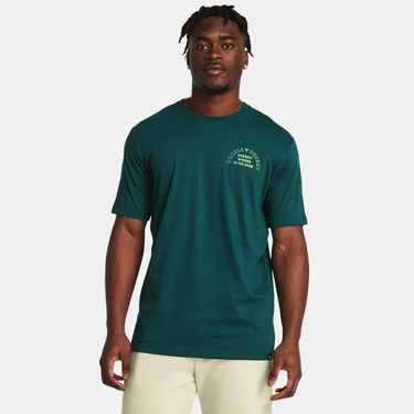 T-shirt Under Armour Project Rock H&H Kurzarm-Shirt mit Grøn | 1383229-449, 0