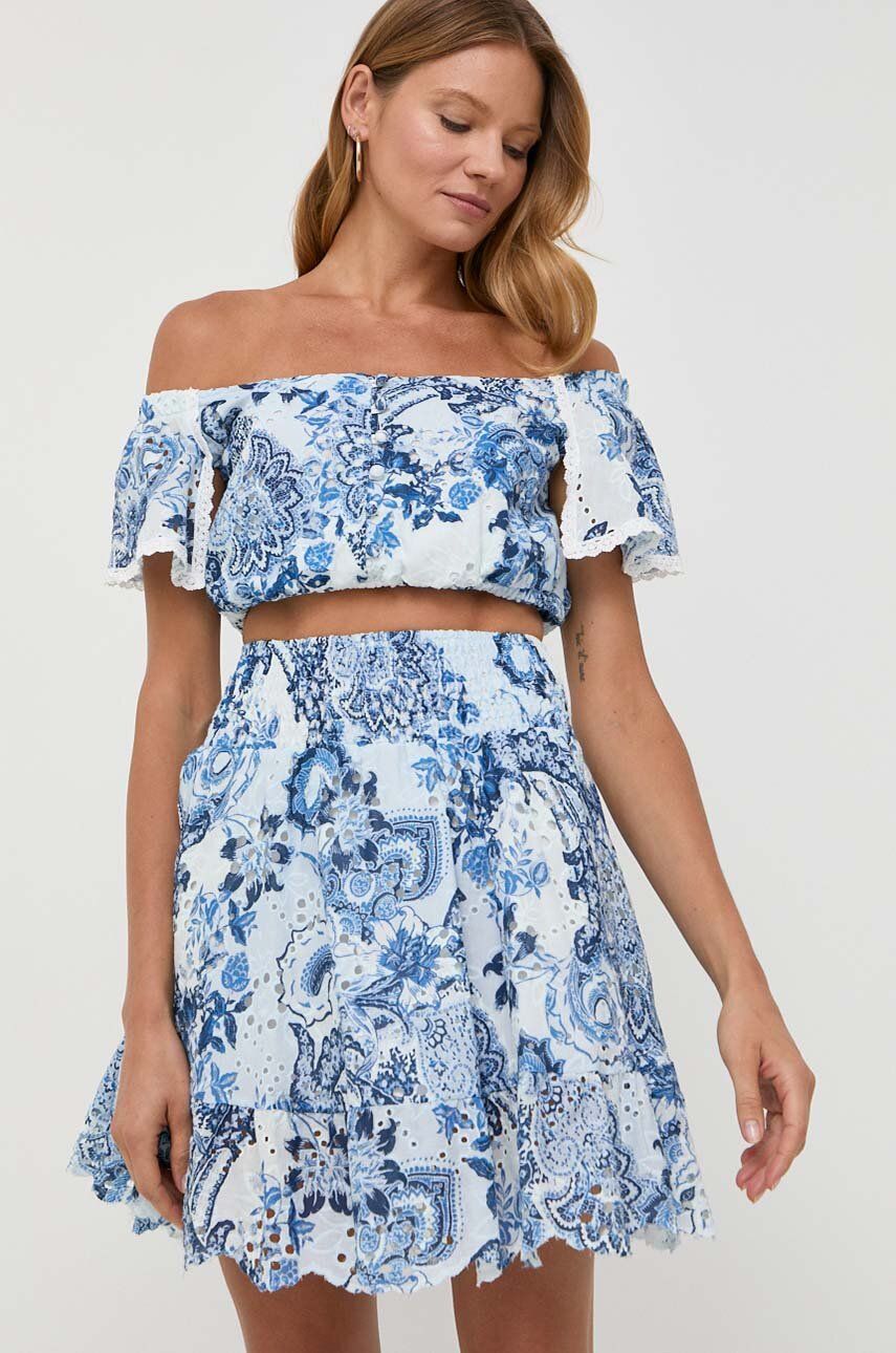 Nederdel GUESS Skirt Flerfarvet | W3GD68.WFDA0, 0