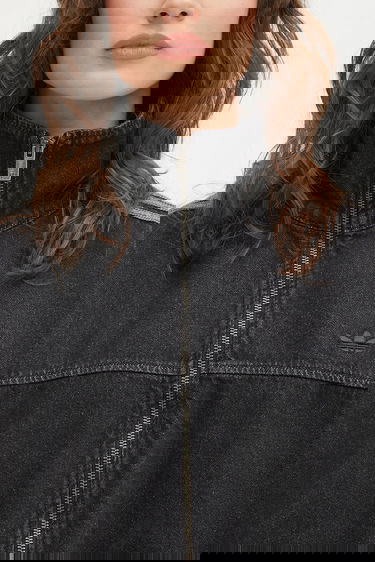 Jakke adidas Originals adidas Originals Denim Os TT Oversize Jacket Sort | JY2897, 3