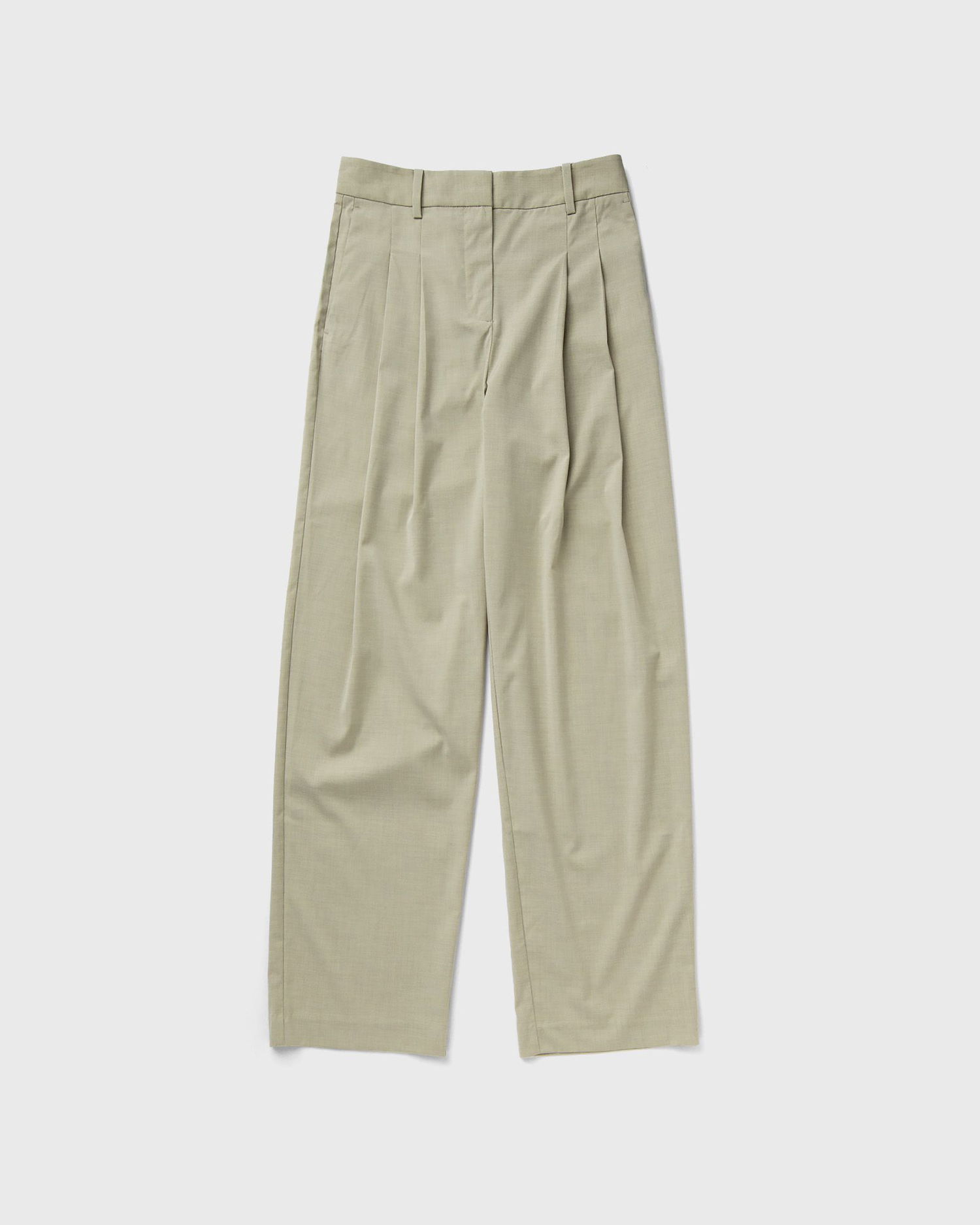 Bukser Samsoe Samsoe Samsøe & Samsøe SALUZY Casual Trousers, Size L Beige | F24200070-LIGHT-OLIVE, 0