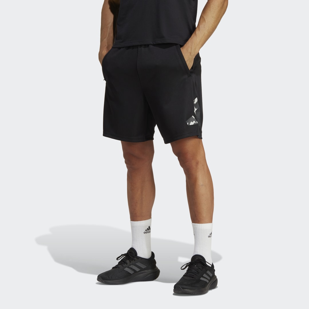 Shorts adidas Performance Train Essentials Seasonal Training Shorts Sort | IB8171, 1