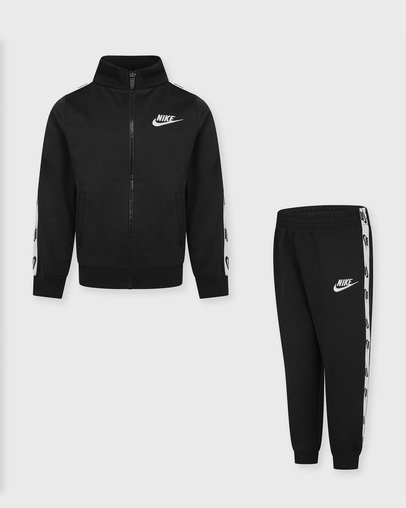 Træningsdragt Nike Full Zip Tracksuit Set with Logo Tape Sort | 86M452-023