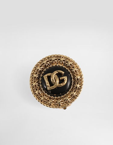 Øreringe Dolce & Gabbana Dolce & Gabbana Like A Virgin Gold-Tone & Resin Clip Earrings Metalisk | WER6V1W1111ZOO00, 2