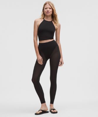 Crop top lululemon High-Neck Nulu Tank Top with Mesh Hem Light Support B/C Cups Sort | prod20002671, 7