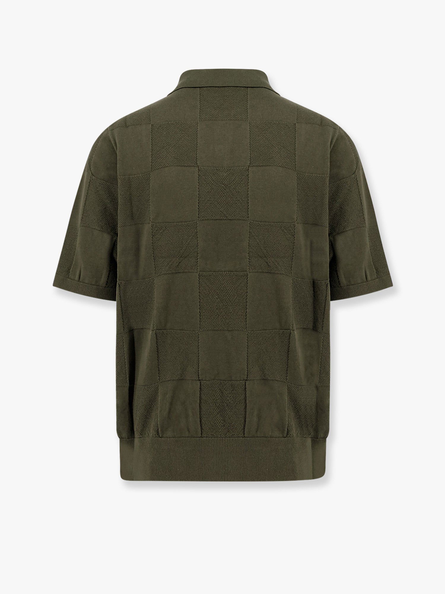 Polo skjorte Carhartt WIP Carhartt WIP Checker Knitted Polo Shirt Grøn | I034535667XX, 1