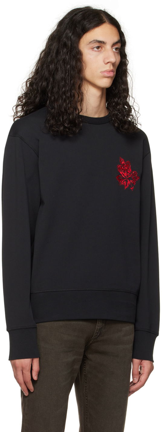 Sweater rag & bone Lunar New Year Embroidered Sweatshirt Sort | MBC22HT058NY58, 1