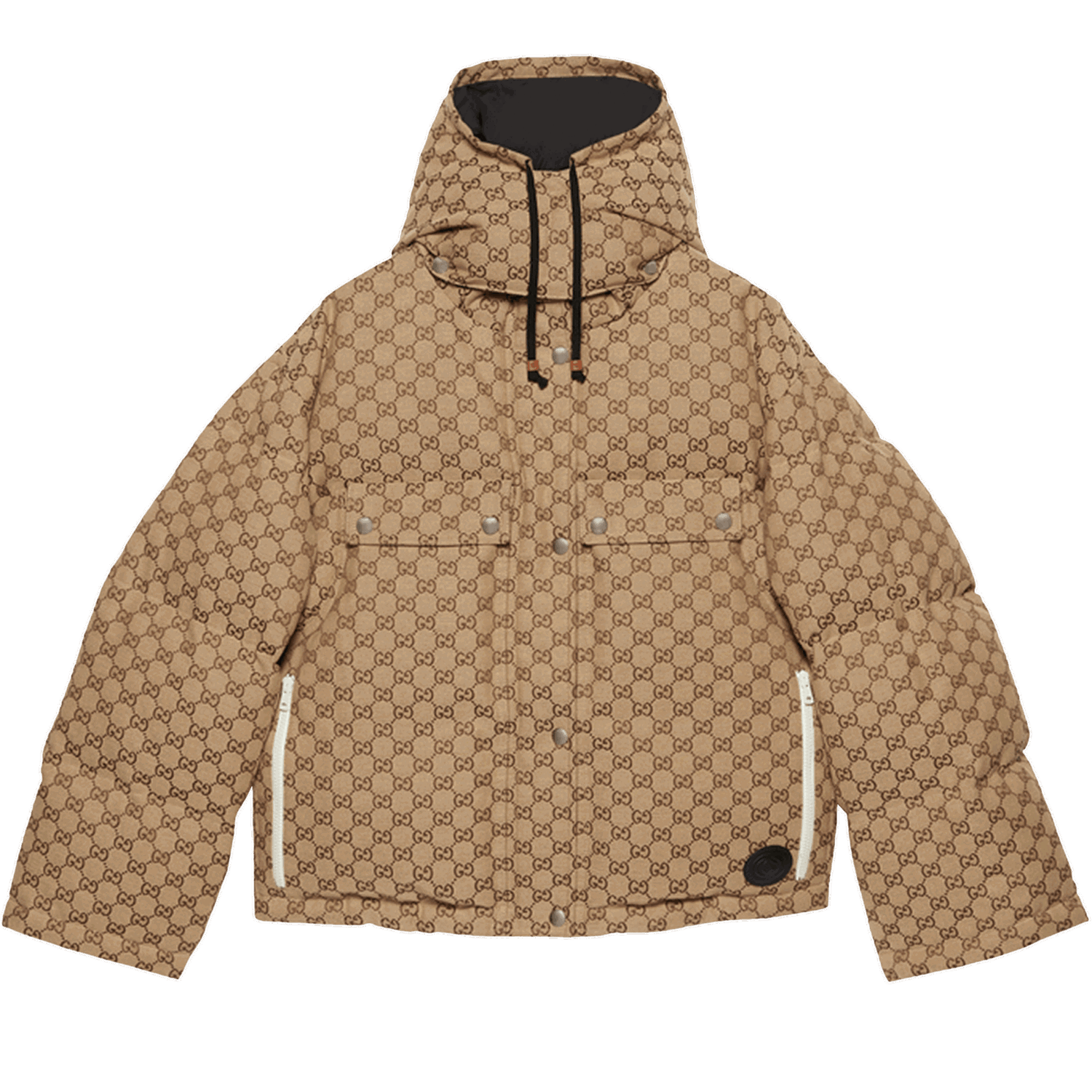 Puffer jakke Gucci GG Puffer Jacket Beige | 717558 Z9AAR 2184, 0