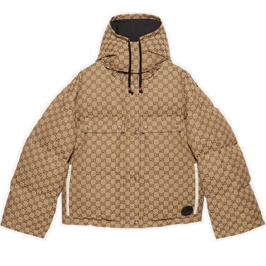Puffer jakke Gucci GG Puffer Jacket Beige | 717558 Z9AAR 2184, 0