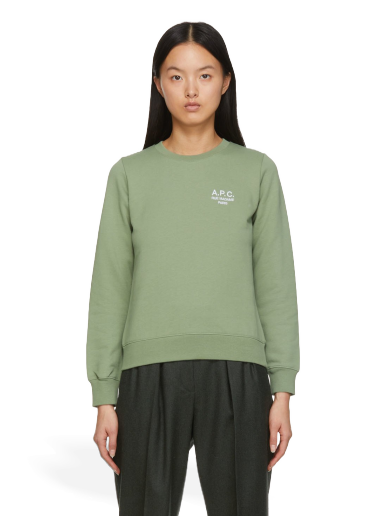Sweatshirt A.P.C. Green Skye Grøn | COEBH-F27700