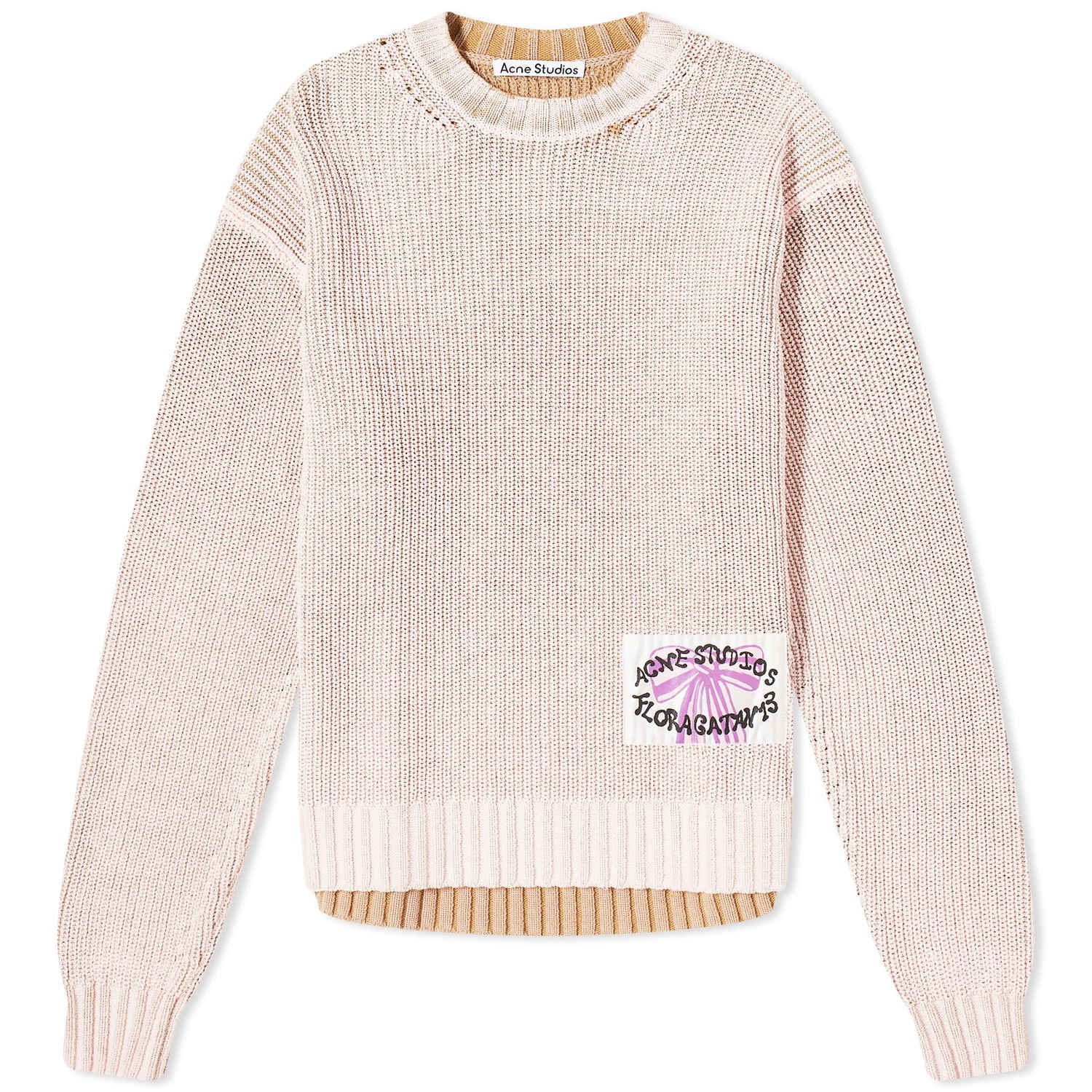 Sweater Acne Studios Knitted Jumper Lyserød | B60322-DLT, 0