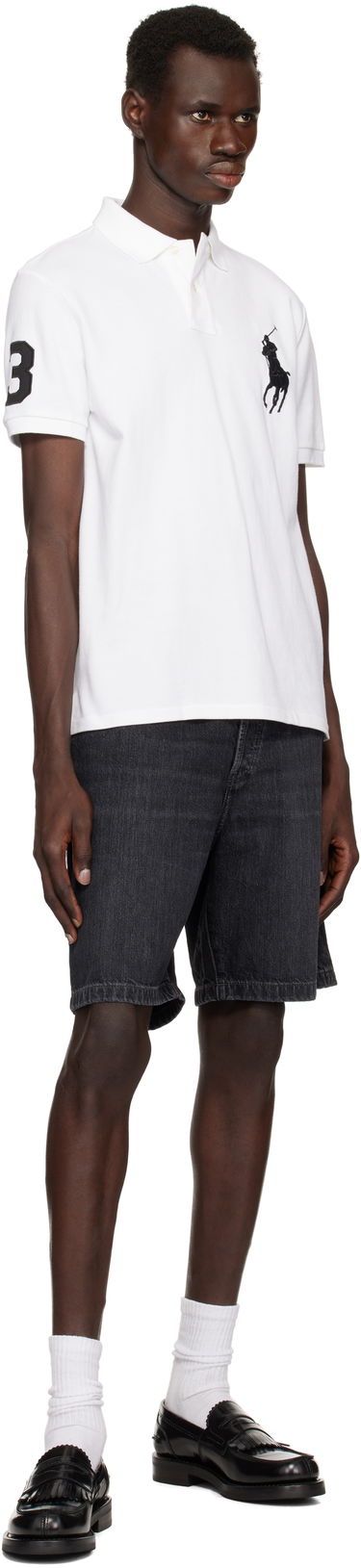 Polo skjorte Polo by Ralph Lauren Polo Ralph Lauren Big Pony Polo Hvid | 710688969003, 3