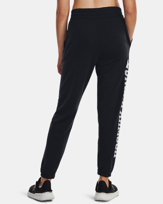 Joggingbukser Under Armour Rival Terry Graphic Joggers Sort | 1379437-001, 1