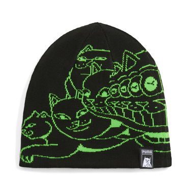 Beanie Puma PUMA x RIPNDIP Knitted Beanie with Graphic Print Sort | 026596_01, 0