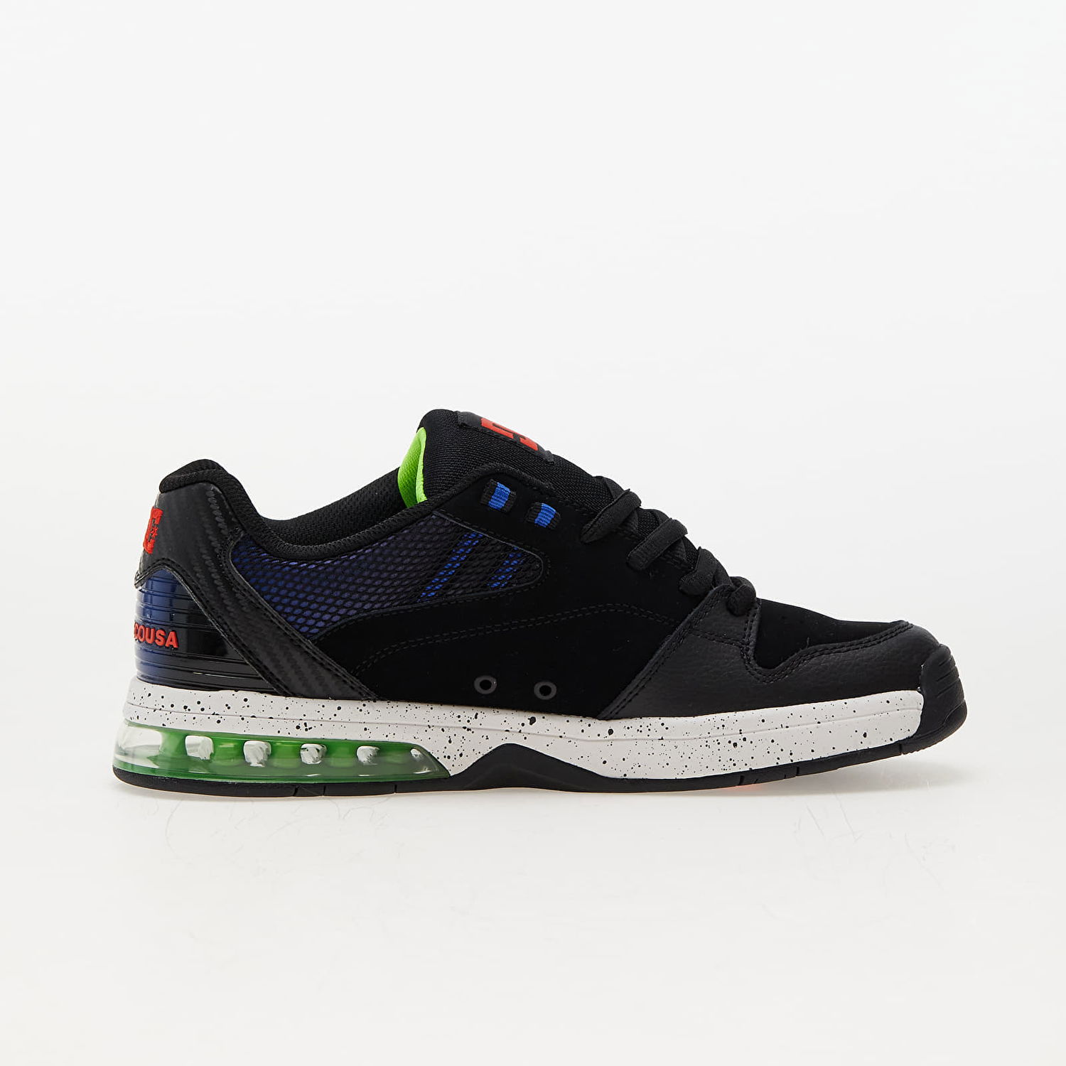 Sneakers og sko DC Versatile Le Black/ Red/ Blue Sort | ADYS200076-XKRB, 1