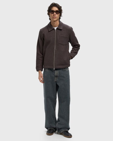 Jeans Samsoe Samsoe SATIMOTHY Washed Wide Leg Jeans Grå | M25300082-BURNT-OAK, 2