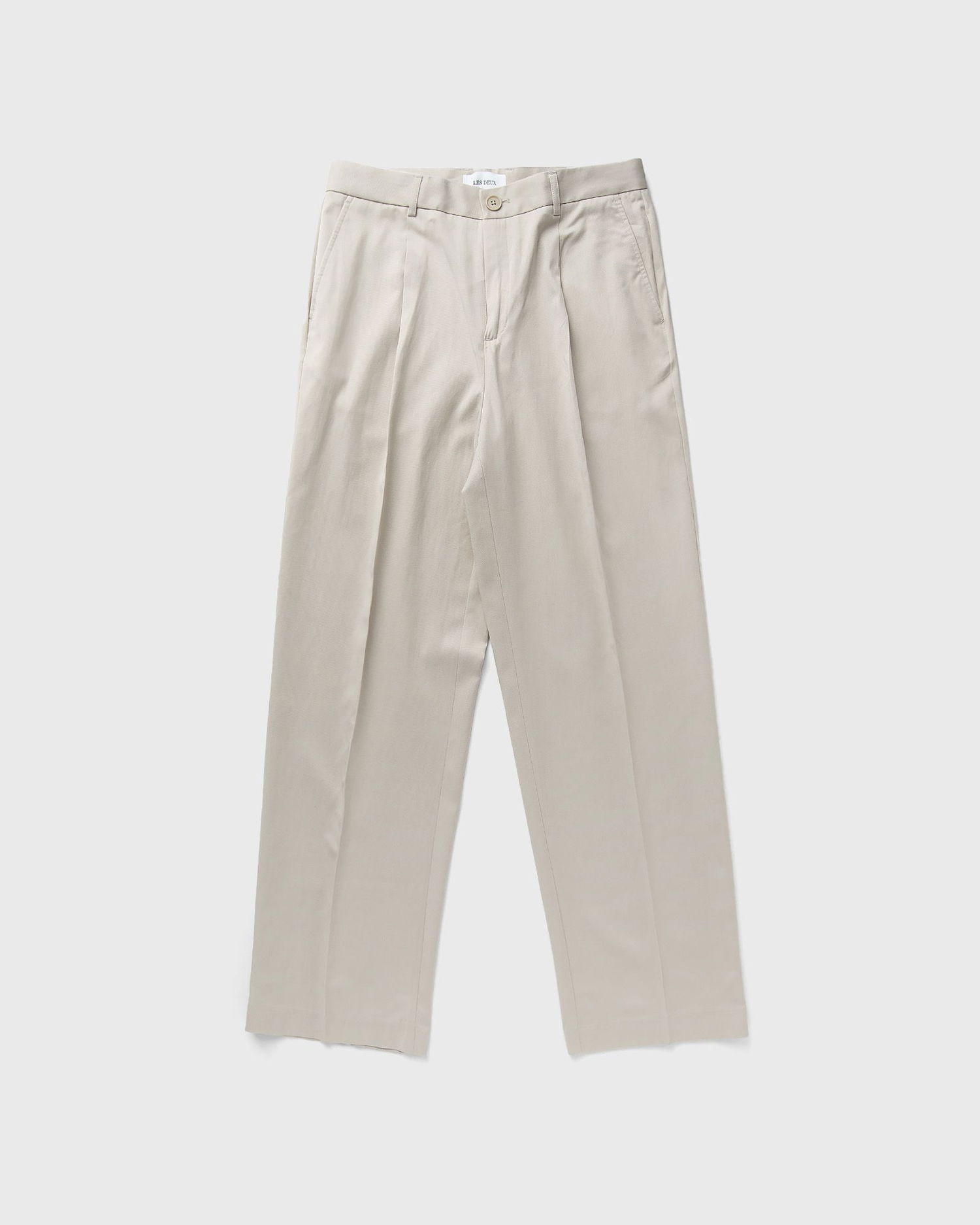 Bukser Les Deux Randall Pleated Twill Pants Beige | 1000062-815, 0