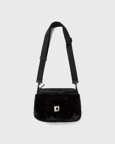 Skuldertaske Carhartt WIP Olney Faux Fur Bag Sort | I035360-89.XX, 1