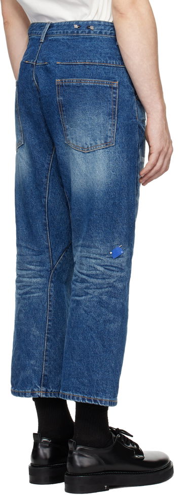 Jeans ADER ERROR Faded Wide Leg Jeans Blå | BN01FWJE0101BL, 2