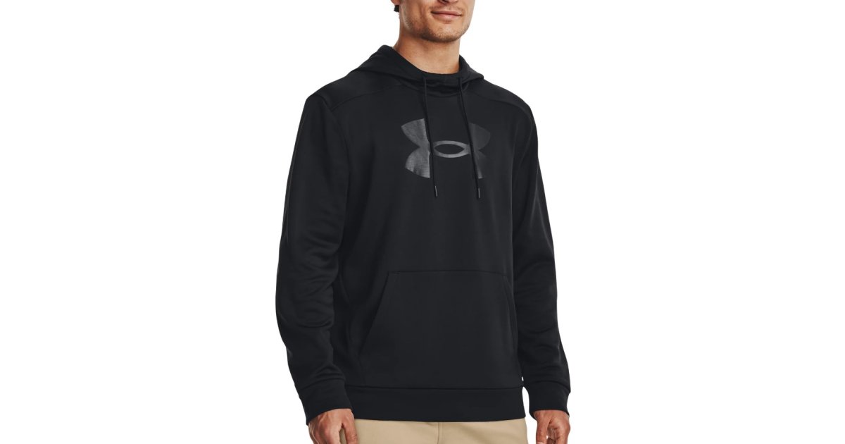 Sweatshirt Under Armour Armour Fleece Big Logo HD Sort | 1379743-001, 1