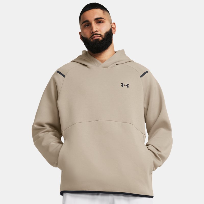 Sweatshirt Under Armour Hoodie Beige | 1383042-203