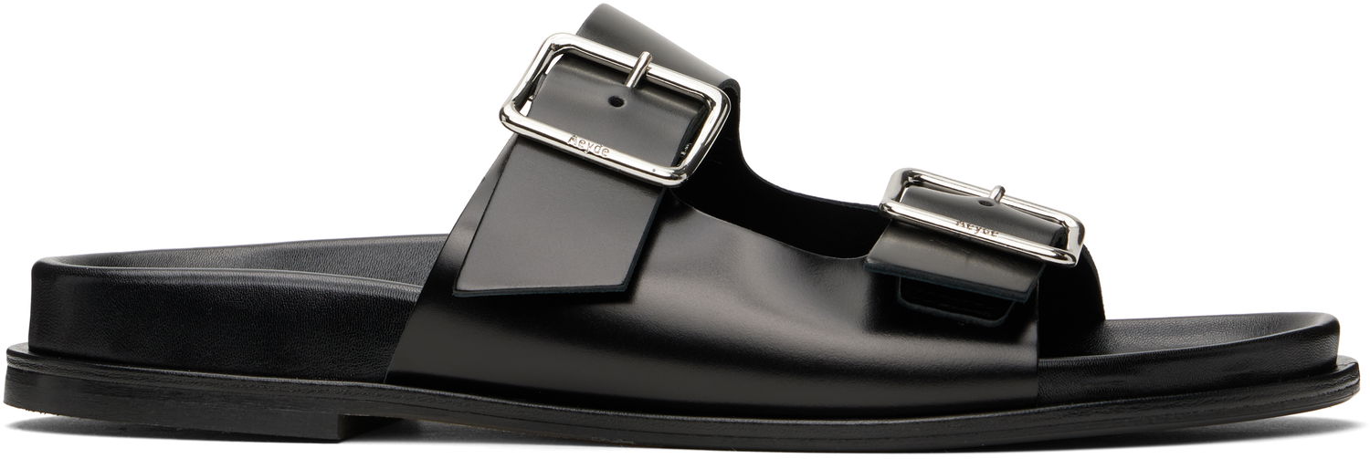 Tilbehør Aeyde Aeyde Meena Leather Sandals Sort | A11-FS-FOXR08FL174-SS25-800-001, 0