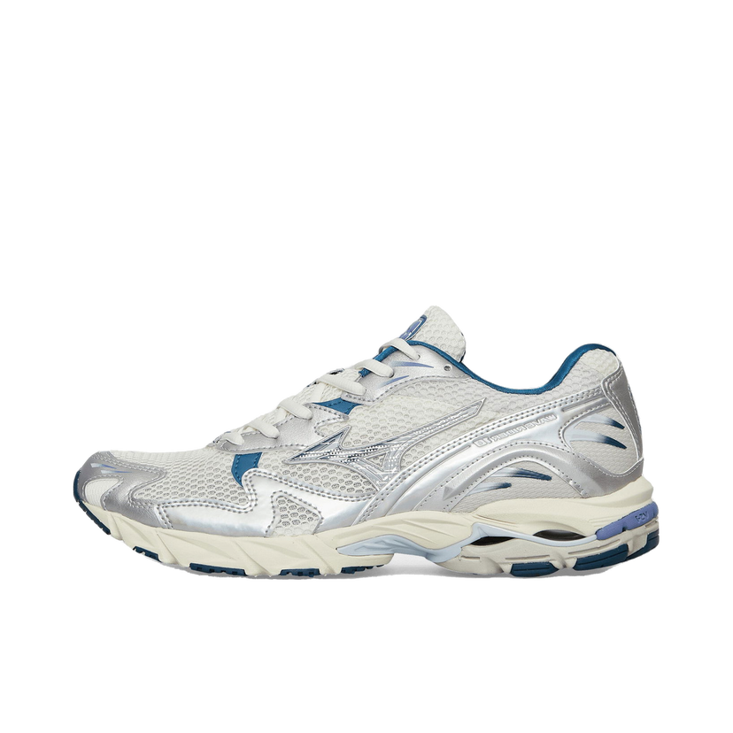 Løbe Mizuno Wave Rider 10 Arctic Ice / Snow White Hvid | D1GA2431-01