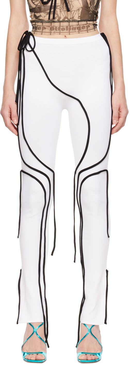 Leggings Ottolinger Ottolinger Strappy Leggings Hvid | 703102