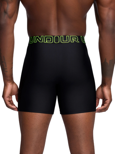 Boksere Under Armour Performance Tech Mesh 6-Inch 3-Pack Boxer Briefs Sort | 1383884-005, 2