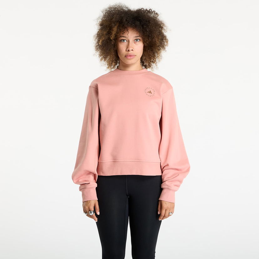 Sweater adidas Originals adidas by Stella McCartney Regular Sweatshirt Lyserød | JX6784