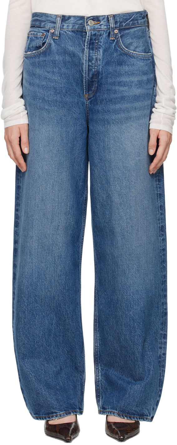 Jeans AGOLDE Low Slung Baggy Jeans Blå | A9079B-1535, 0