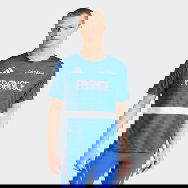 T-shirt adidas Performance Team France Adizero Blå | IT4006, 0