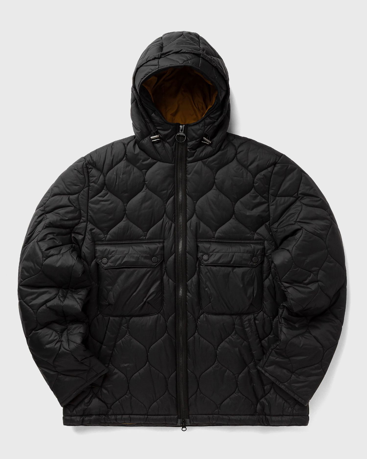 Puffer jakke Barbour Spey Hooded Quilted Jacket Sort | MQU1857BK11, 0