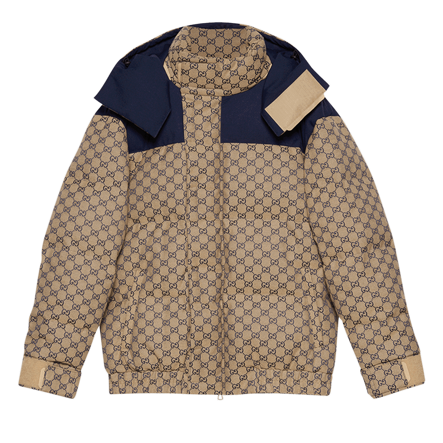 Jakke Gucci GG Canvas Goose Down Jacket Beige | 715535 Z8A52 9120, 0