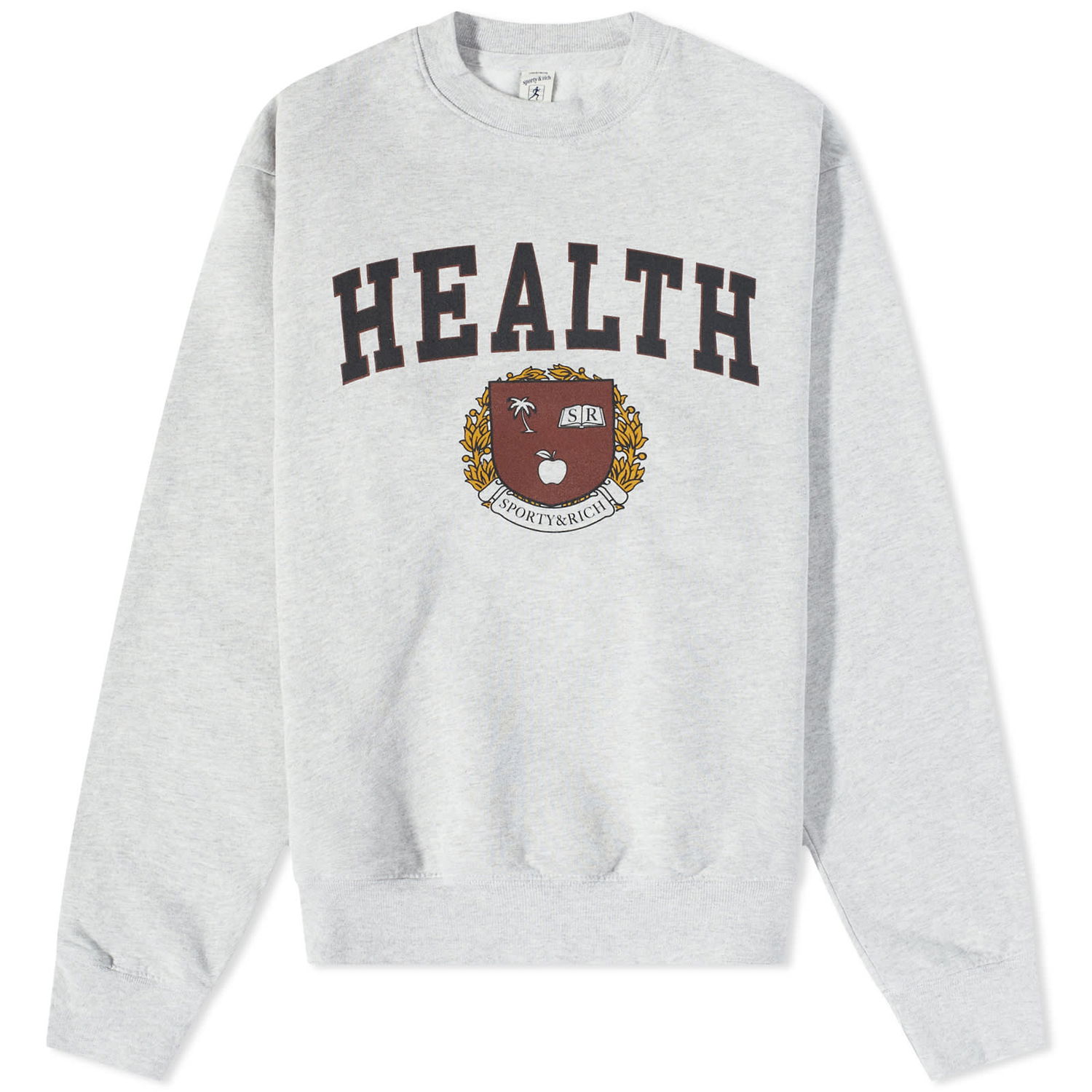 Sweatshirt Sporty & Rich Diana Sweatshirt Grå | SR-DIANA-SWT-GRY, 0