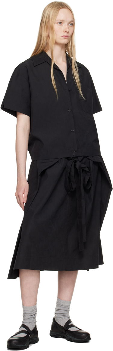 Skjorte YMC YMC Wanda Short Sleeve Shirt Sort | Q2YAA, 3