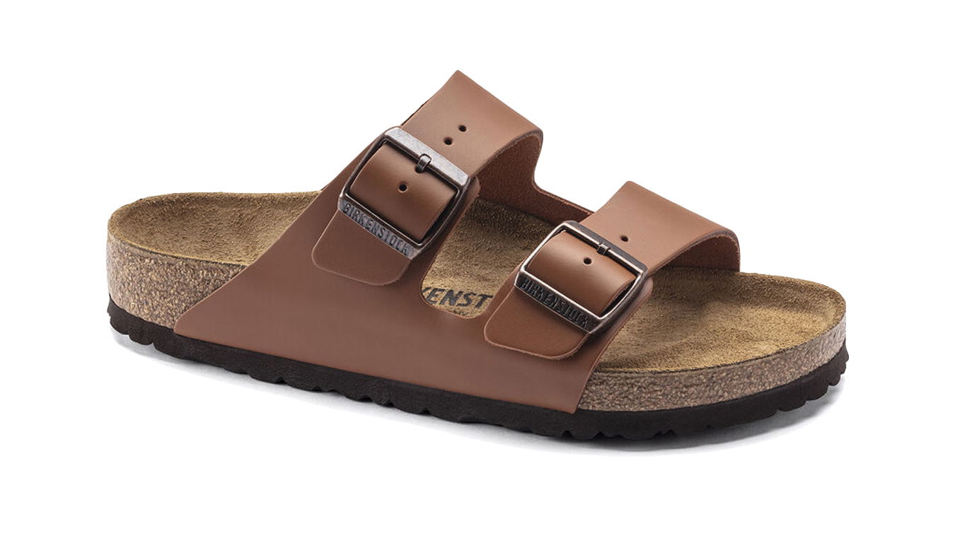Sneakers og sko Birkenstock Arizona Natural Leather Regular Fit Brun | 1019019, 1