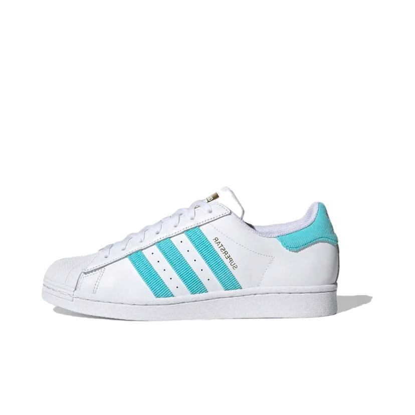 Sneakers og sko adidas Originals Superstar Pulse Aqua Corduroy Hvid | H00206