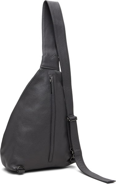 Skuldertaske Yohji Yamamoto YOHJI YAMAMOTO Tuck Sling Medium Bag Sort | DM-I93-707, 2