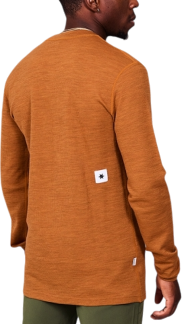 T-shirt Saysky Saysky Blaze Merino 195 Long Sleeve T-Shirt Brun | mmrls41c4005, 1